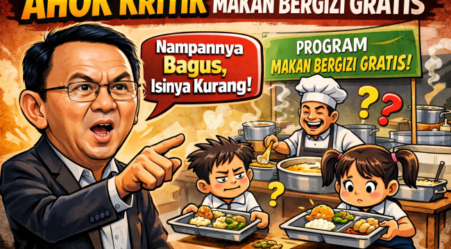Menalar Pemikiran Ahok Terhadap Kritik Makan Bergizi Gratis (MBG)