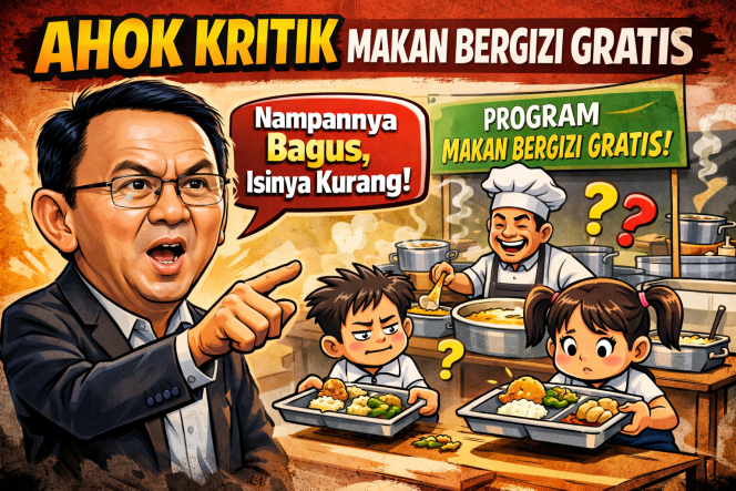 
					Menalar Pemikiran Ahok Terhadap Kritik Makan Bergizi Gratis (MBG)